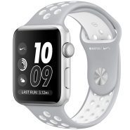 ساعت هوشمند اپل واچ 2 مدل Nike Plus 42mm Silver with Silver/White Band