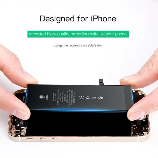 باتری موبایل باسئوس مدل ACCB-BIP8P ظرفیت 3400 میلی آمپر ساعت مناسب برای گوشی موبایل اپل iPhone 8 Plus
