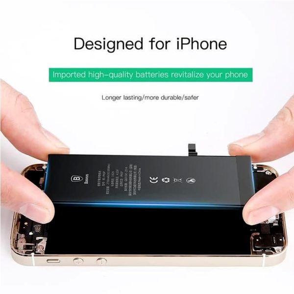 باتری موبایل باسئوس مدل ACCB-BIP7 ظرفیت 2250 میلی آمپر ساعت مناسب برای گوشی موبایل اپل iPhone 7